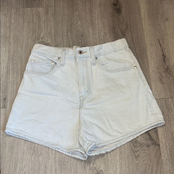 Levi's Pants - Levi's Silver Tab Light Blue Denim Mom Shorts